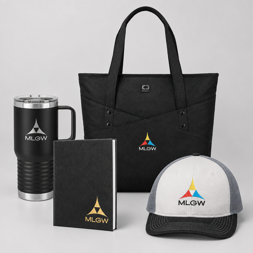 Accessories products with MLGW branding