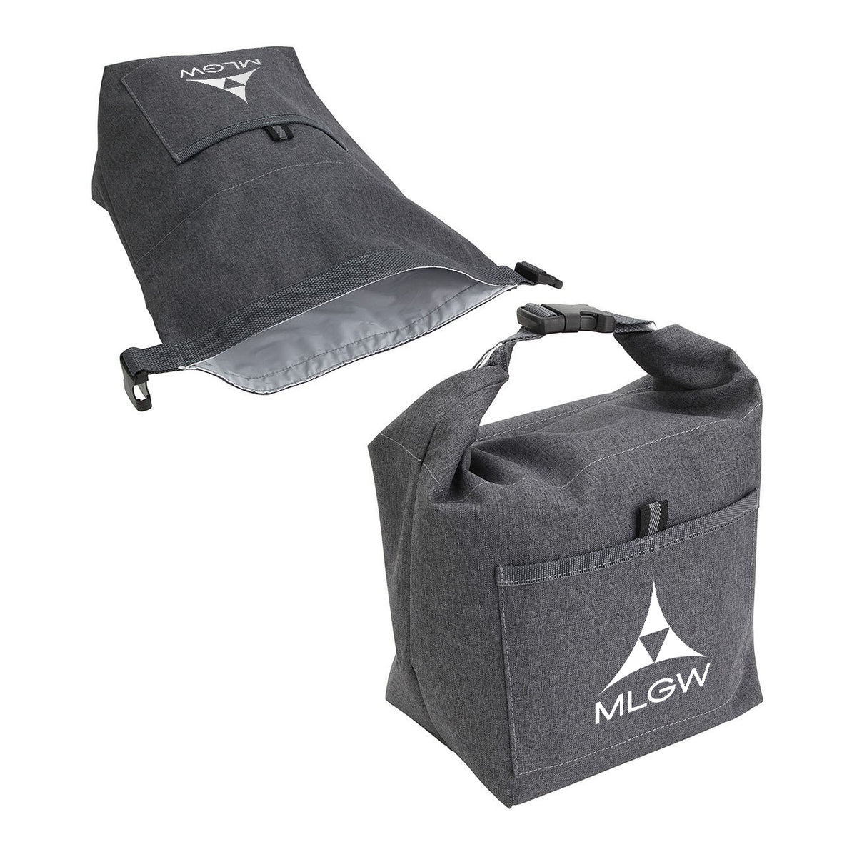 Bellevue Heather Polyester Insulated Tote Bag