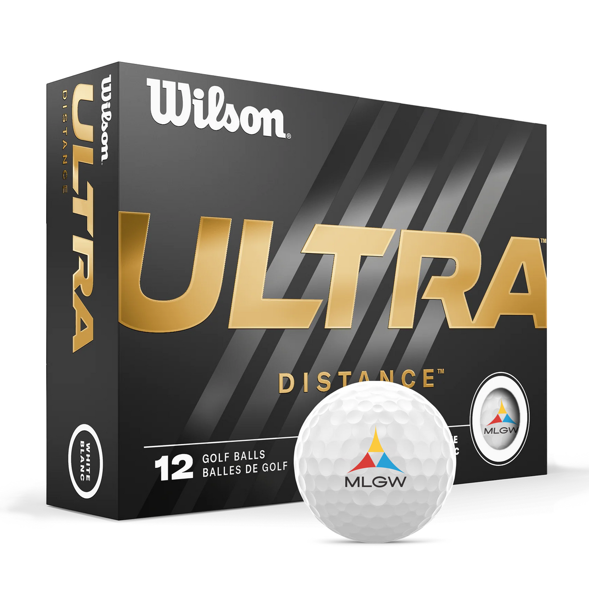Wilson Ultra Distance Golf Balls (one dozen)