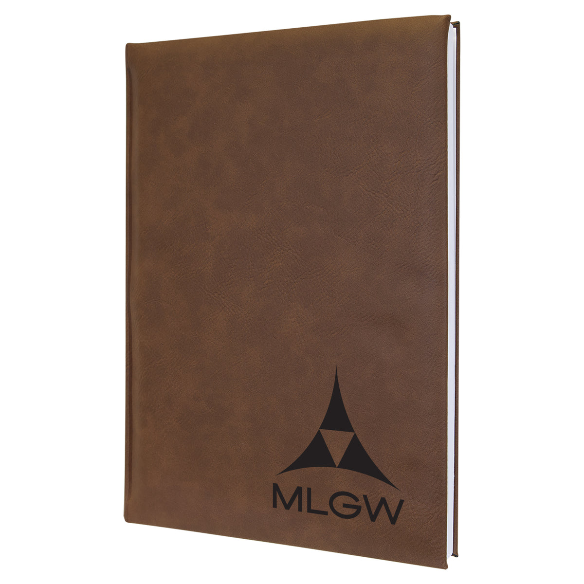 Laserable Leatherette Journal with Lined Notepad