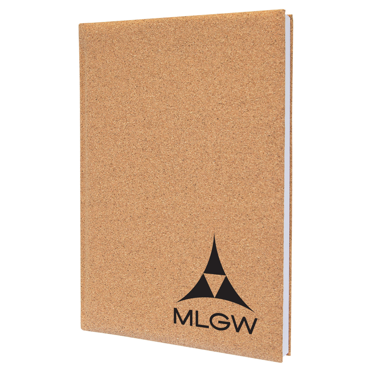 Laserable Leatherette Journal with Lined Notepad