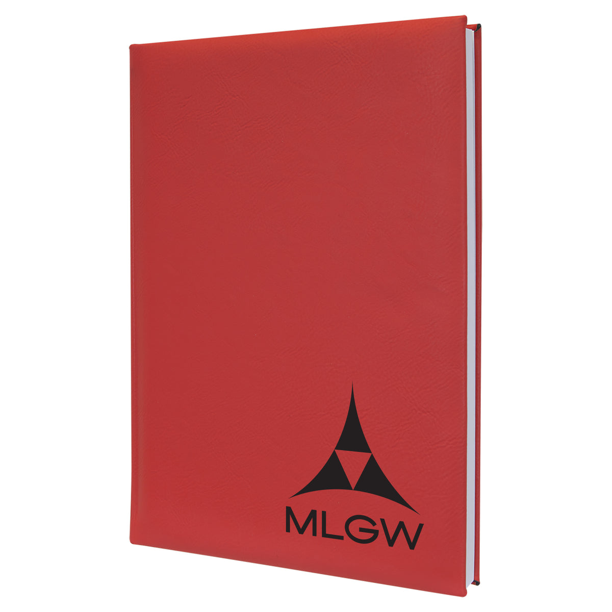 Laserable Leatherette Journal with Lined Notepad