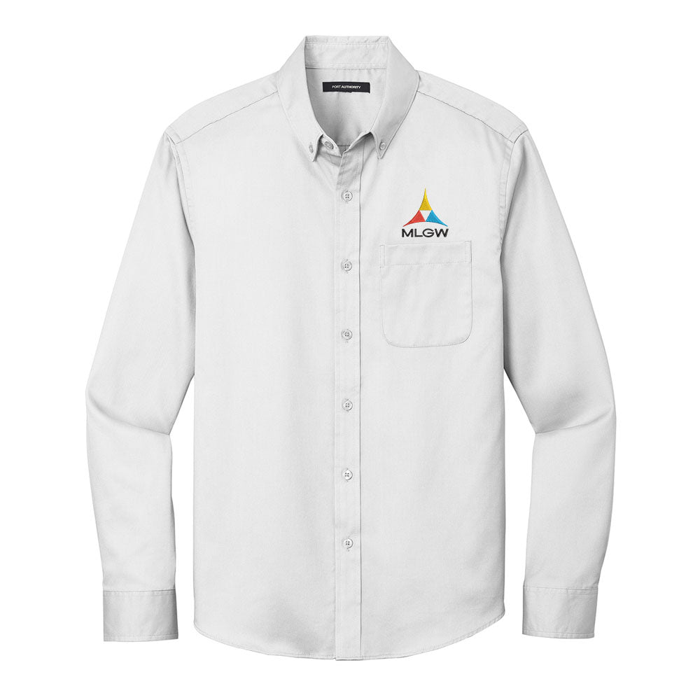 Port Authority Long Sleeve SuperPro React Twill Shirt