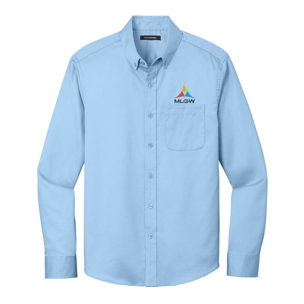 Port Authority Long Sleeve SuperPro React Twill Shirt