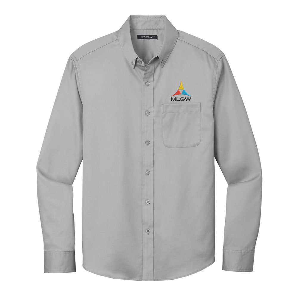 Port Authority Long Sleeve SuperPro React Twill Shirt