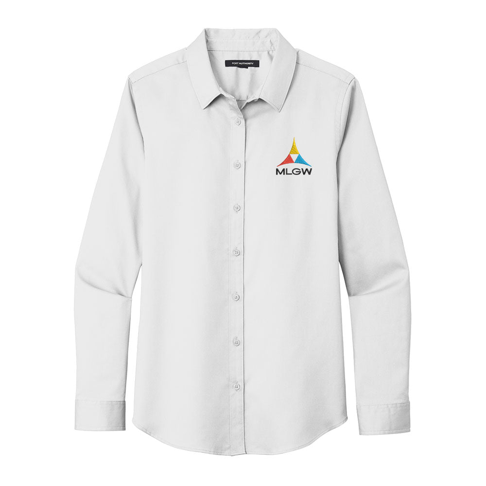 Port Authority Women's Long Sleeve SuperPro React Twill Shirt