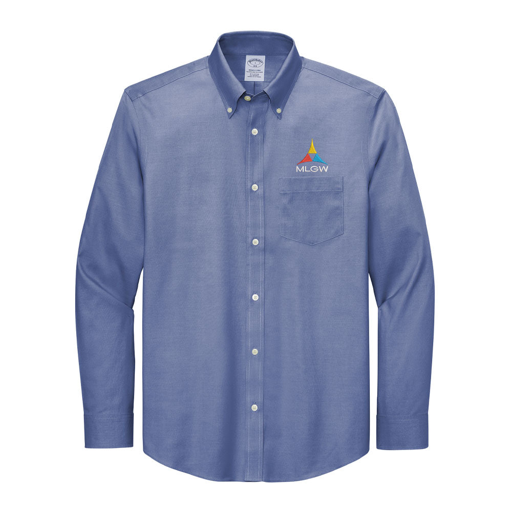 Brooks Brothers Wrinkle-Free Stretch Pinpoint Shirt