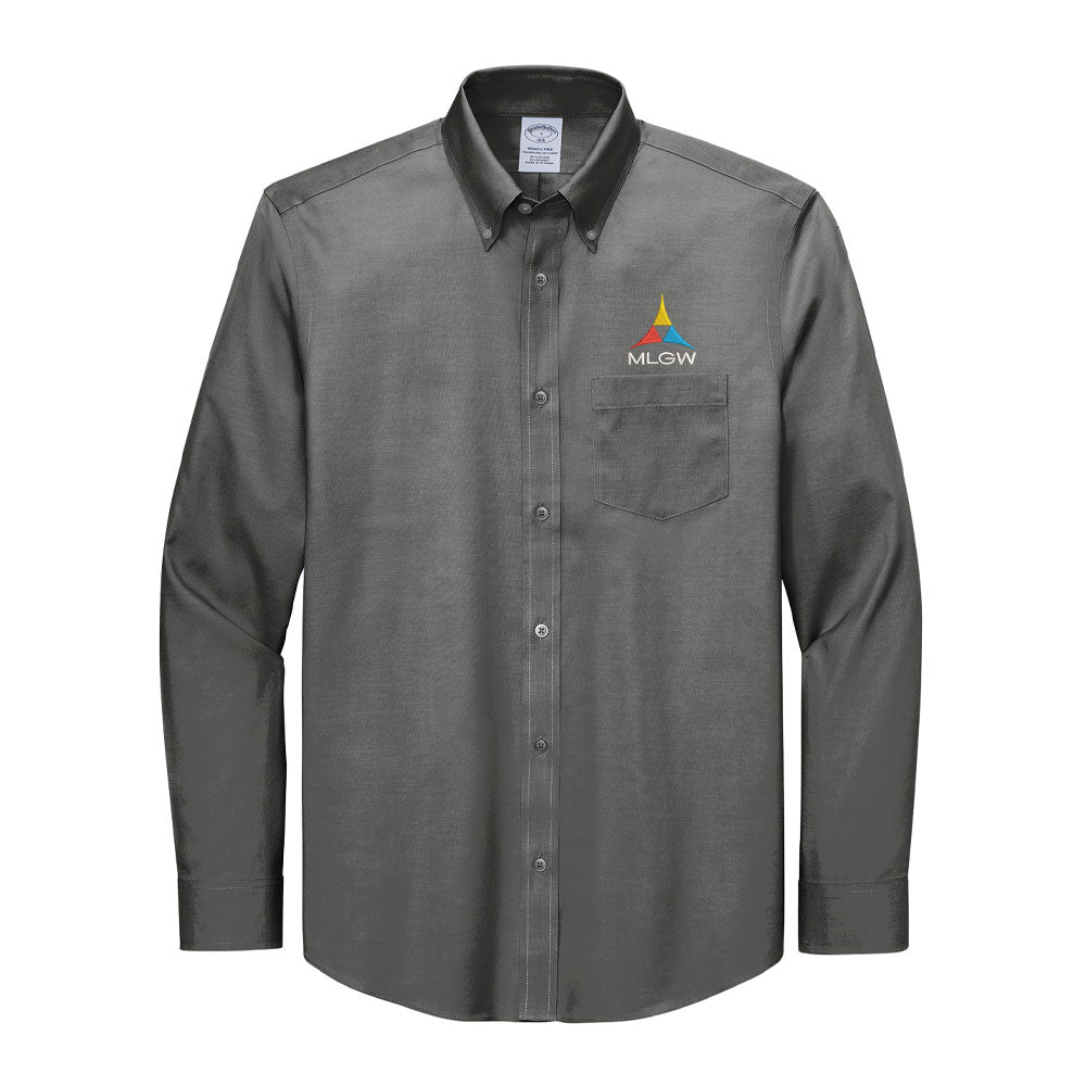 Brooks Brothers Wrinkle-Free Stretch Pinpoint Shirt