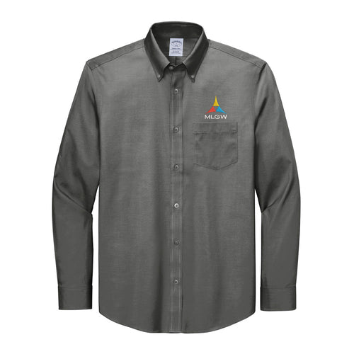 Brooks Brothers Wrinkle-Free Stretch Pinpoint Shirt
