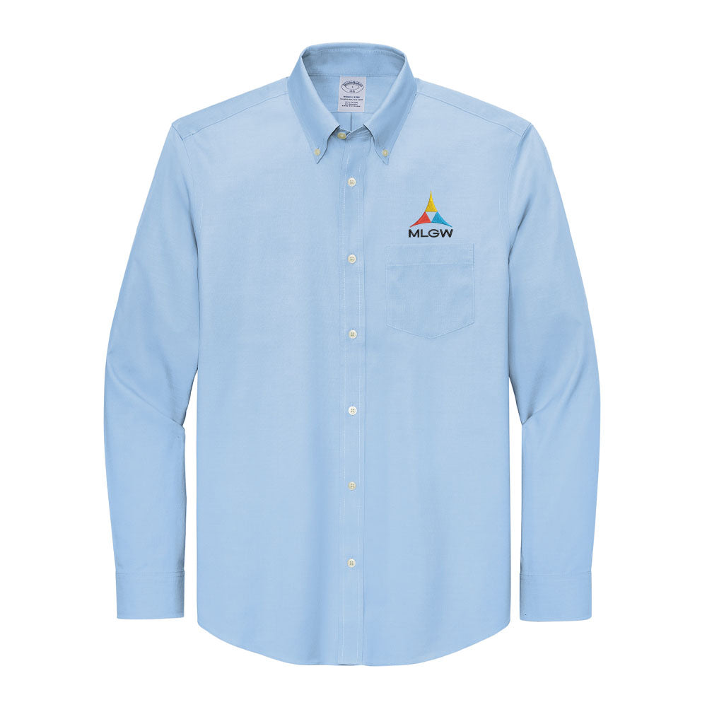 Brooks Brothers Wrinkle-Free Stretch Pinpoint Shirt