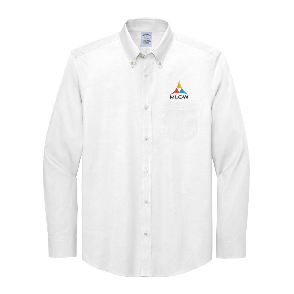 Brooks Brothers Wrinkle-Free Stretch Pinpoint Shirt