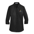 Port Authority Women's 3/4-Sleeve SuperPro Twill Shirt